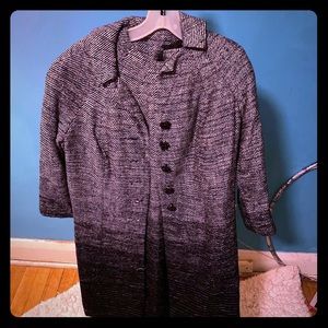 Two piece vintage dress and jacket